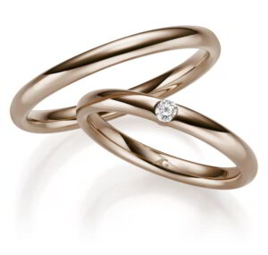 Trauringpaar Platin Spannring ab € 1513,- – Bild 3