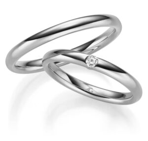Trauringpaar Platin Spannring ab € 1513,-