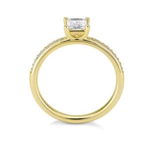 Verlobungsring Diamant Carré 0,689ct – Bild 5
