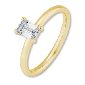 Verlobungsring, Gelbgold, Brillanten, Goldwerkstatt, Schmuck und Trauringe, Neuötting