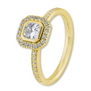 Verlobungsring, Gelbgold, Weißgold, Roségold, Brillanten, Pavé, Goldwerkstatt, Schmuck und Trauringe, Neuötting