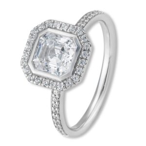 Verlobungsring, Gelbgold, Weißgold, Roségold, Brillanten, Pavé, Goldwerkstatt, Schmuck und Trauringe, Neuötting