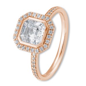 Verlobungsring, Gelbgold, Weißgold, Roségold, Brillanten, Pavé, Goldwerkstatt, Schmuck und Trauringe, Neuötting