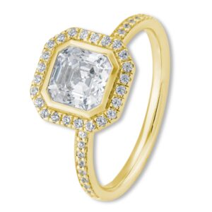 Verlobungsring, Gelbgold, Weißgold, Roségold, Brillanten, Pavé, Goldwerkstatt, Schmuck und Trauringe, Neuötting