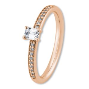 Verlobungsring, Gelbgold, Weißgold, Roségold, Brillanten, Pavé, Goldwerkstatt, Schmuck und Trauringe, Neuötting