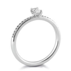 Verlobungsring, Gelbgold, Weißgold, Roségold, Brillanten, Pavé, Goldwerkstatt, Schmuck und Trauringe, Neuötting