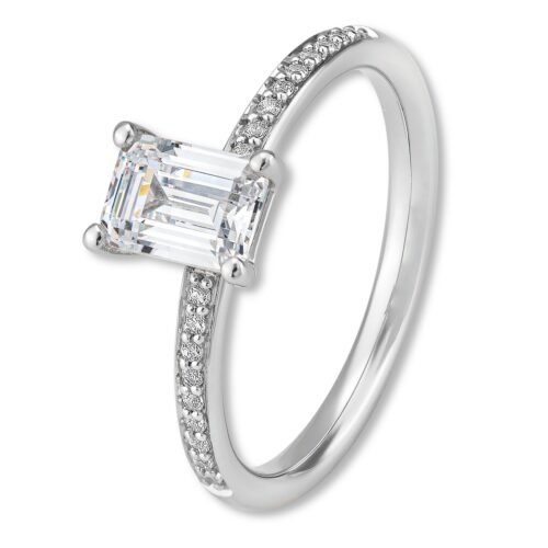 Verlobungsring, Gelbgold, Weißgold, Roségold, Brillanten, Baguette, Goldwerkstatt, Schmuck und Trauringe, Neuötting