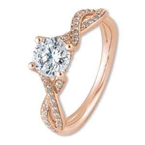 Verlobungsring, 4er Krappe, Weißgold, Gelbgold, Roségold, Heiratsantrag, Brillant, Goldwerkstatt, Schmuck & Trauringe, Neuötting, Mühldorf am Inn, Verlobung