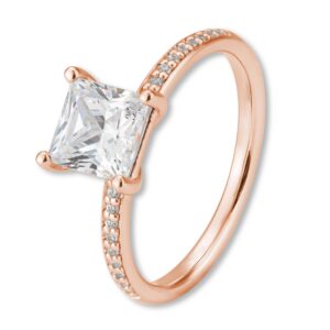 Verlobungsring, Weißgold, Roségold, Brillanten, Pavé, Goldwerkstatt, Schmuck und Trauringe, Neuötting