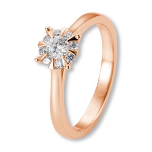 Verlobungsring, Roségold, Brillanten, Hero, Goldwerkstatt, Schmuck und Trauringe, Neuötting