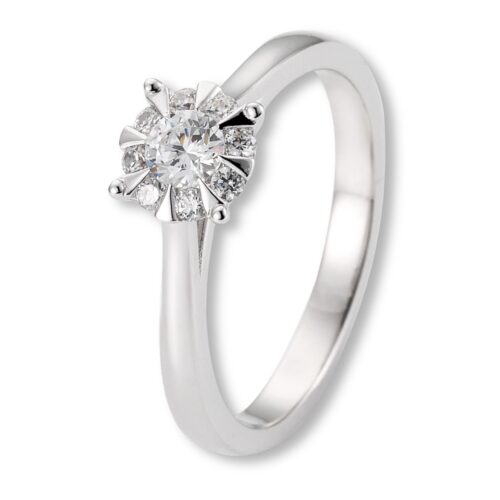 Verlobungsring, Weißgold, Brillanten, Hero, Goldwerkstatt, Schmuck und Trauringe, Neuötting