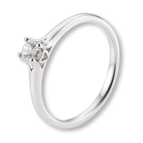 Verlobungsring, Gelbgold, Weißgold, Roségold, Brillanten, Herz, Goldwerkstatt, Schmuck und Trauringe, Neuötting