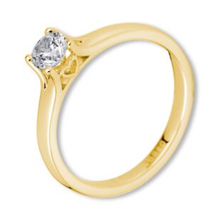 Verlobungsring, Gelbgold, Weißgold, Roségold, Brillanten, Herz, Goldwerkstatt, Schmuck und Trauringe, Neuötting