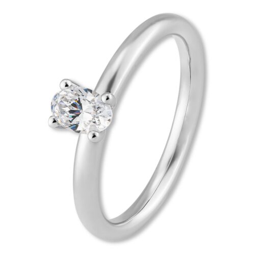 Verlobungsring, 0,40ct, Weißgold, Platin, Brillanten, Pavé, Goldwerkstatt, Schmuck und Trauringe, Neuötting