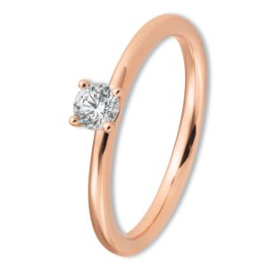 Verlobungsring, Krappenfassung, Weißgold, Gelbgold, Roségold, Heiratsantrag, Brillant, Goldwerkstatt, Schmuck & Trauringe, Neuötting, Mühldorf am Inn, Verlobung