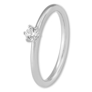 Verlobungsring, Krappenfassung, Weißgold, Gelbgold, Roségold, Heiratsantrag, Brillant, Goldwerkstatt, Schmuck & Trauringe, Neuötting, Mühldorf am Inn, Verlobung