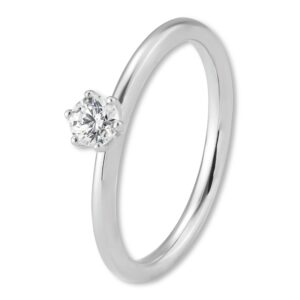 Verlobungsring, Krappenfassung, Weißgold, Gelbgold, Roségold, Heiratsantrag, Brillant, Goldwerkstatt, Schmuck & Trauringe, Neuötting, Mühldorf am Inn, Verlobung