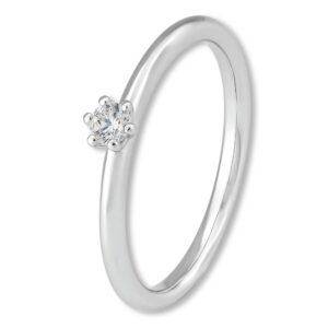 Verlobungsring, Krappenfassung, Weißgold, Gelbgold, Roségold, Heiratsantrag, Brillant, Goldwerkstatt, Schmuck & Trauringe, Neuötting, Mühldorf am Inn, Verlobung