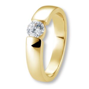 Verlobungsring, Spanring, Weißgold, Gelbgold, Roségold, Heiratsantrag, Brillant, Goldwerkstatt, Schmuck & Trauringe, Neuötting, Mühldorf am Inn, Verlobung