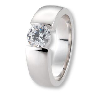 Verlobungsring, Spanring, Weißgold, Gelbgold, Roségold, Heiratsantrag, Brillant, Goldwerkstatt, Schmuck & Trauringe, Neuötting, Mühldorf am Inn, Verlobung