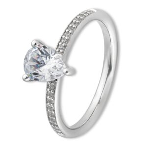 Verlobungsring, Tropfen, Pavé, Weißgold, Gelbgold, Roségold, Heiratsantrag, Brillant, Goldwerkstatt, Schmuck & Trauringe, Neuötting, Mühldorf am Inn, Verlobung