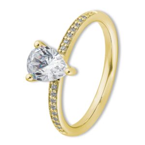 Verlobungsring, Tropfen, Pavé, Weißgold, Gelbgold, Roségold, Heiratsantrag, Brillant, Goldwerkstatt, Schmuck & Trauringe, Neuötting, Mühldorf am Inn, Verlobung