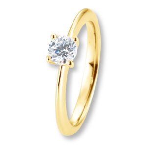 Verlobungsring, Krappenfassung, Verlaufend, Weißgold, Gelbgold, Roségold, Heiratsantrag, Brillant, Goldwerkstatt, Schmuck & Trauringe, Neuötting, Mühldorf am Inn, Verlobung