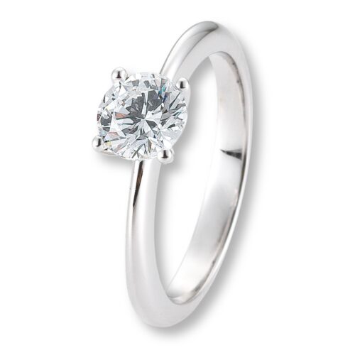 Verlobungsring, Krappenfassung, Verlaufend, Weißgold, Gelbgold, Roségold, Heiratsantrag, Brillant, Goldwerkstatt, Schmuck & Trauringe, Neuötting, Mühldorf am Inn, Verlobung