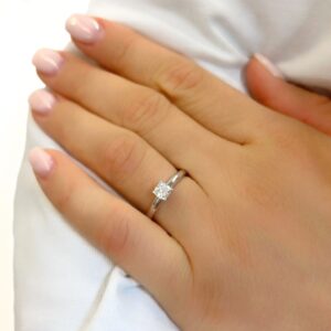 Verlobungsring, Gelbgold, Weißgold, Roségold, Brillanten, Pavé, Goldwerkstatt, Schmuck und Trauringe, Neuötting