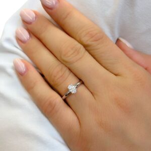 Verlobungsring, Gelbgold, Weißgold, Roségold, Brillanten, Pavé, Goldwerkstatt, Schmuck und Trauringe, Neuötting