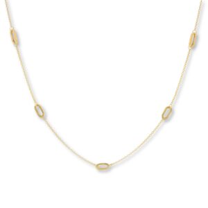 Collier, Gelbgold 333, Goldwerkstatt, Schmuck & Trauringe, Neuötting, Altötting, Halskette