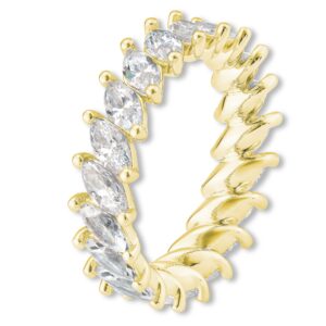 Beisteckring, Weißgold, Gelbgold, Roségold, Diamanten, Navette, Goldwerkstatt, Schmuck und Trauringe, Neuötting, Altötting, Trauringe