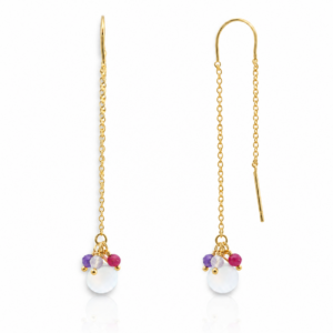 Ohrhänger Amethyst & Süßwasserperle