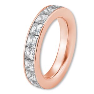 Beisteckring, Weißgold, Gelbgold, Roségold, Diamanten, Carree, Goldwerkstatt, Schmuck und Trauringe, Neuötting, Altötting, Trauringe