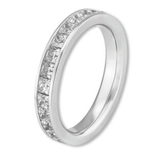 Beisteckring, Weißgold, Gelbgold, Roségold, Diamanten, Carree, Goldwerkstatt, Schmuck und Trauringe, Neuötting, Altötting, Trauringe