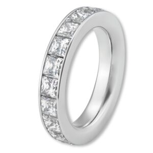 Beisteckring, Weißgold, Gelbgold, Roségold, Diamanten, Carree, Goldwerkstatt, Schmuck und Trauringe, Neuötting, Altötting, Trauringe