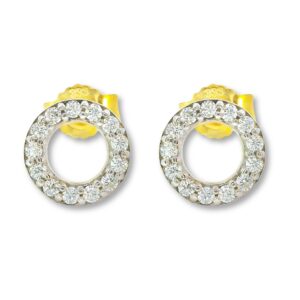 Ohrstecker, Ohrringe, Gelbgold 333, Ohrschmuck, Goldschmuck, Goldwerkstatt Schmuck und Trauringe, Neuötting, Altötting, Zirkonia