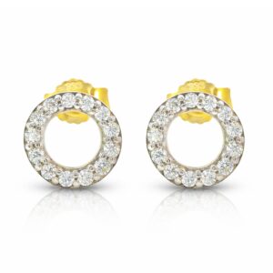 Ohrstecker, Ohrringe, Gelbgold 333, Ohrschmuck, Goldschmuck, Goldwerkstatt Schmuck und Trauringe, Neuötting, Altötting, Zirkonia