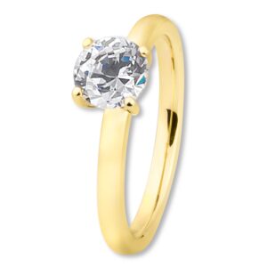 Verlobungsring, Krappenfassung, Weißgold, Gelbgold, Roségold, Solitärring, 4er Krappe, Heiratsantrag, Brillant, Goldwerkstatt, Schmuck & Trauringe, Neuötting, Mühldorf am Inn, Verlobung, Diamantring