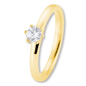 Verlobungsring, Krappenfassung, Weißgold, Gelbgold, Roségold, Solitärring, 4er Krappe, Heiratsantrag, Brillant, Goldwerkstatt, Schmuck & Trauringe, Neuötting, Mühldorf am Inn, Verlobung, Diamantring