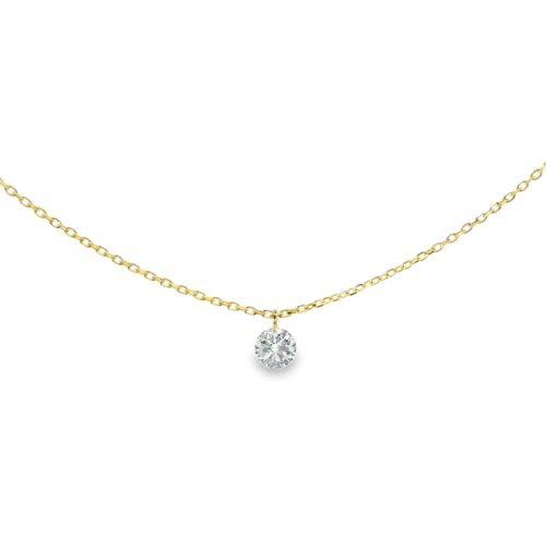 Collier, Gelbgold 750, Goldschmuck, Halskette, Brillantschmuck, Brillant, Neuötting, Altötting, Weißgoldschmuck, Geschenk