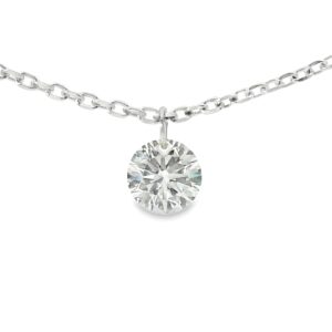 Collier, Weißgold 750, Goldschmuck, Halskette, Brillantschmuck, Brillant, Neuötting, Altötting, Weißgoldschmuck, Geschenk