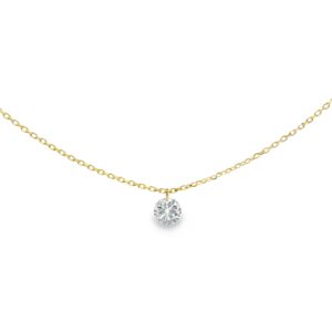Collier, Gelbgold 750, Goldschmuck, Halskette, Brillantschmuck, Brillant, Neuötting, Altötting, Weißgoldschmuck, Geschenk