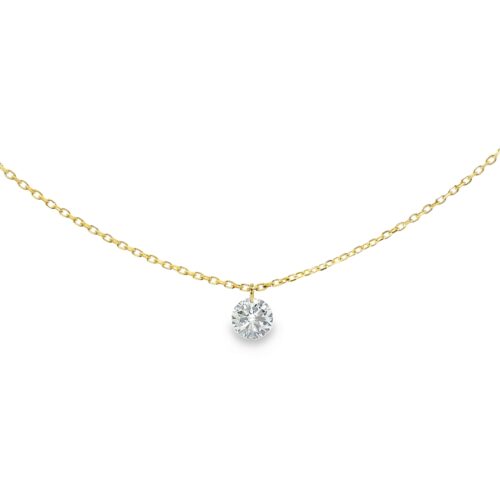 Collier, Gelbgold 750, Goldschmuck, Halskette, Brillantschmuck, Brillant, Neuötting, Altötting, Weißgoldschmuck, Geschenk