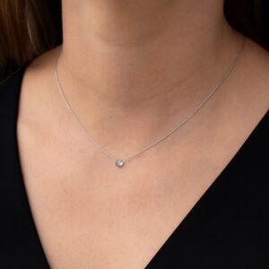 Collier, Weißgold 585, Goldschmuck, Halskette, Brillantschmuck, Brillant, Neuötting, Altötting, Weißgoldschmuck, Geschenk