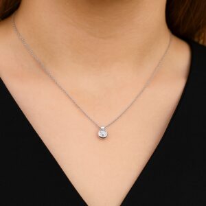 Collier, Weißgold 585, Goldschmuck, Halskette, Brillantschmuck, Brillant, Neuötting, Altötting, Weißgoldschmuck, Geschenk