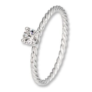 Verlobungsring, Weißgold, Gelbgold, Roségold, Diamanten, Kordelring, Goldwerkstatt, Schmuck und Trauringe, Neuötting, Altötting, Trauringe