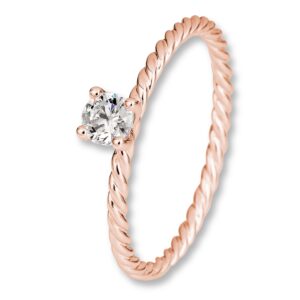 Verlobungsring, Weißgold, Gelbgold, Roségold, Diamanten, Kordelring, Goldwerkstatt, Schmuck und Trauringe, Neuötting, Altötting, Trauringe