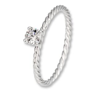 Verlobungsring, Weißgold, Gelbgold, Roségold, Diamanten, Kordelring, Goldwerkstatt, Schmuck und Trauringe, Neuötting, Altötting, Trauringe