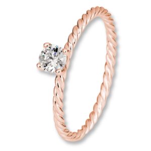 Verlobungsring, Weißgold, Gelbgold, Roségold, Diamanten, Kordelring, Goldwerkstatt, Schmuck und Trauringe, Neuötting, Altötting, Trauringe